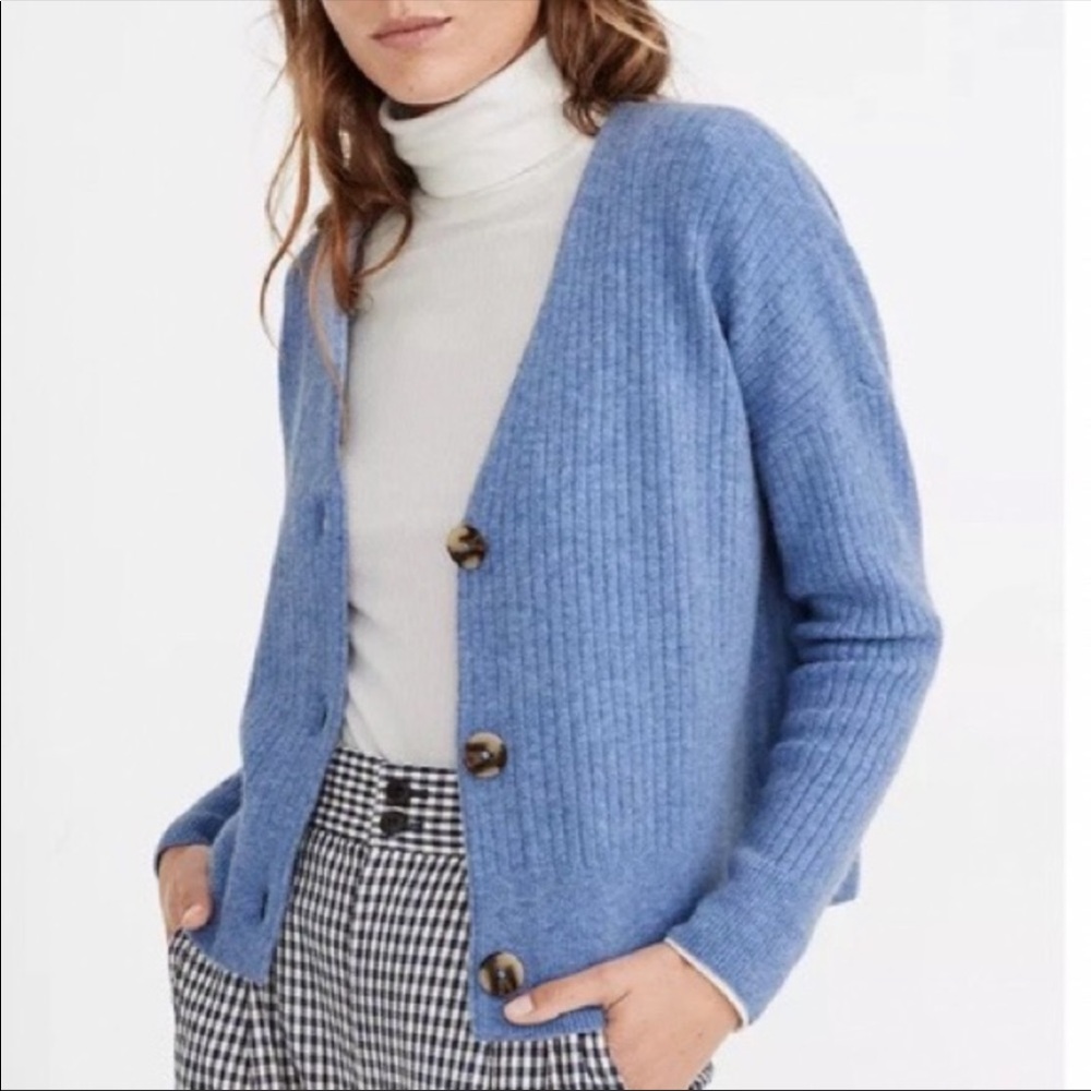 Madewell Blue Women's Cardigan